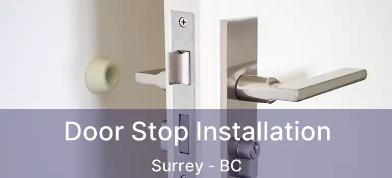 Door Stop Installation Surrey - BC