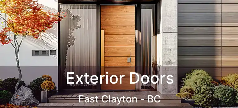 Exterior Doors East Clayton - BC