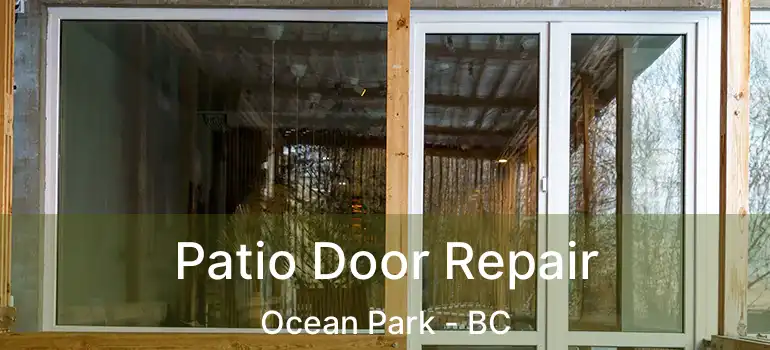 Patio Door Repair Ocean Park - BC
